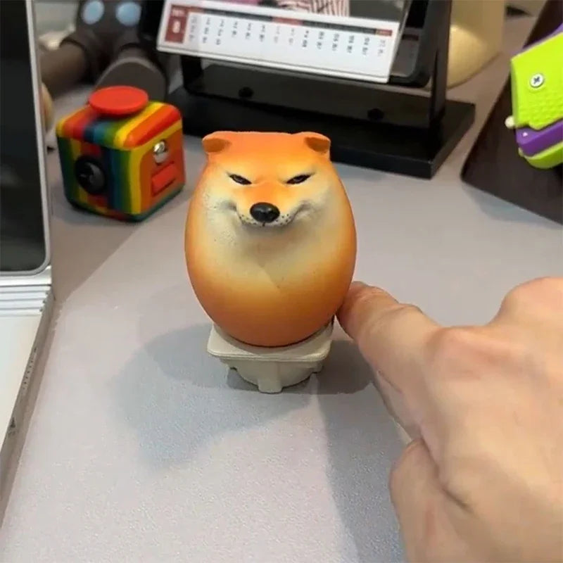 Shiba Inu Egg Figurine