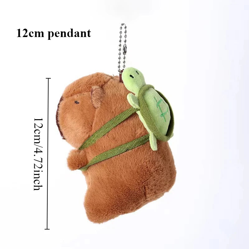 Capybara Plush Backpack - Kawaii Mini Shoulder Bag